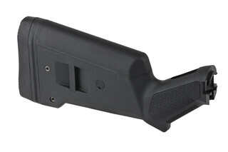 The Magpul SGA Mossberg 500 shotgun stock is highly versatile and made from high strength polymer